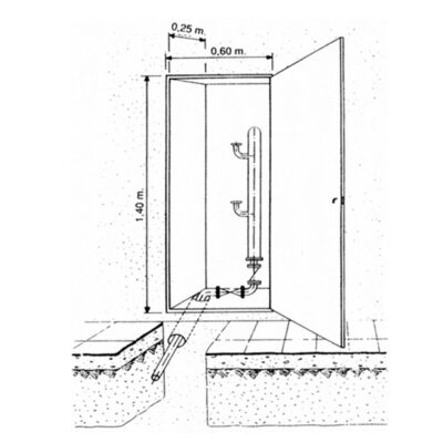 Instalación de Puertas y armarios para cuartos de batería