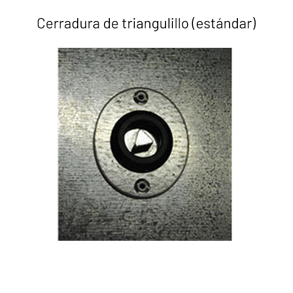 Llave Triángular 7 mm para cierre contadores de registro de luz o agua
